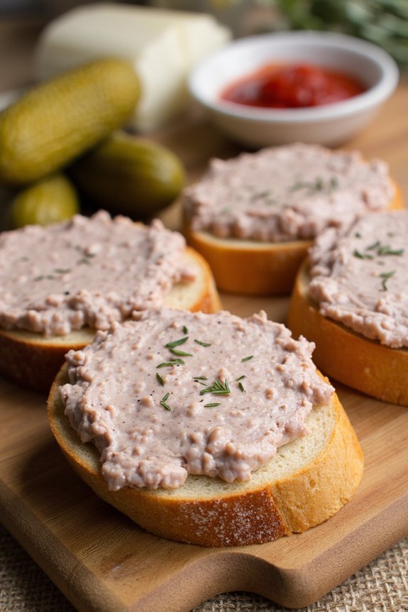 rich savory pork spread