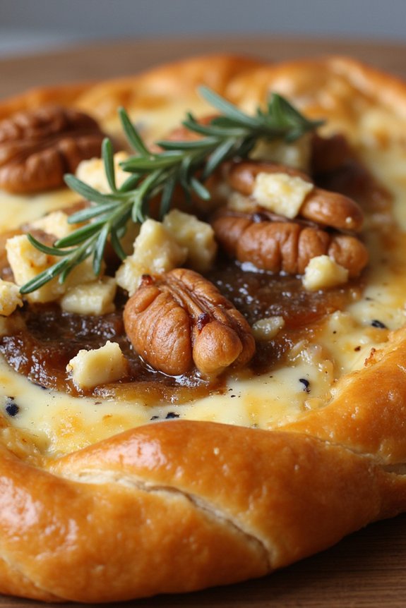 roquefort walnut tart recipe