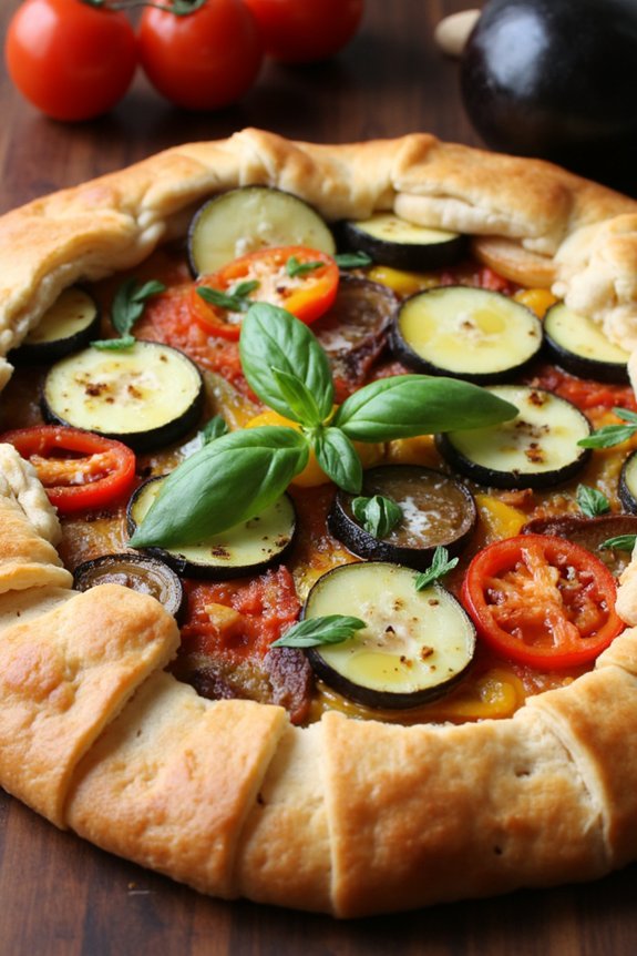 rustic vibrant nutritious galette