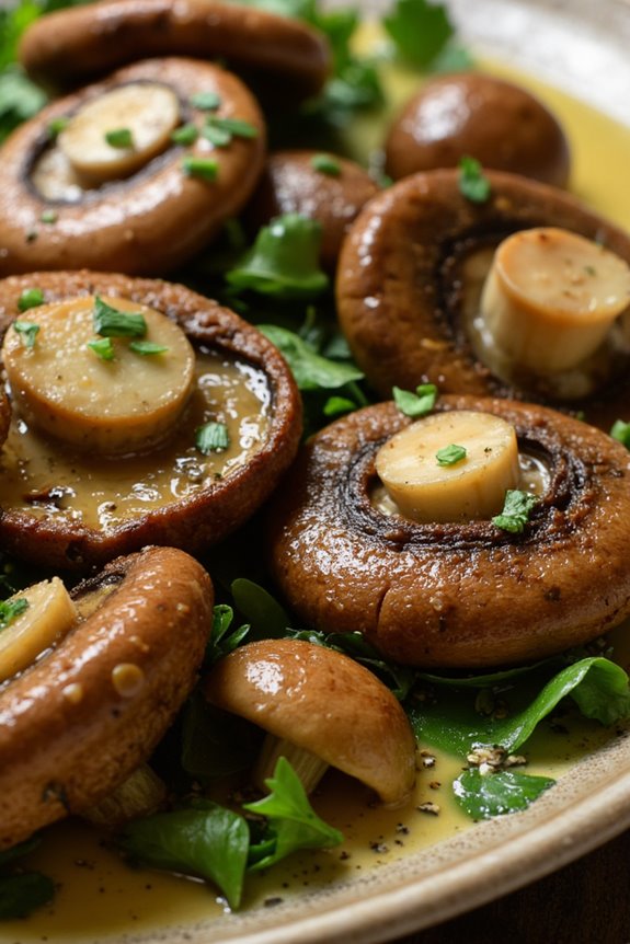 saut ed mushrooms with herbs