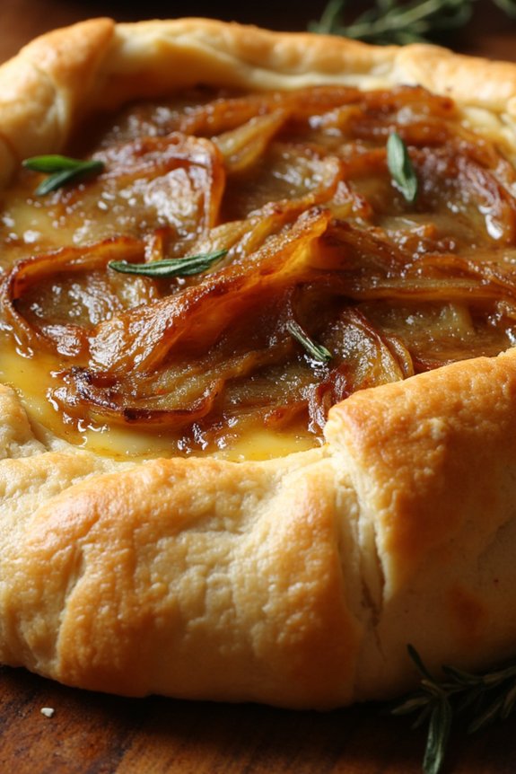 savory french onion tart