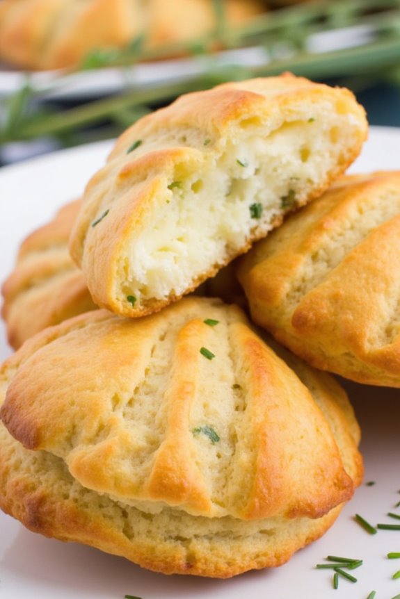 savory herb cheese madeleines