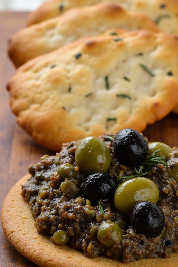 savory olive tapenade appetizer