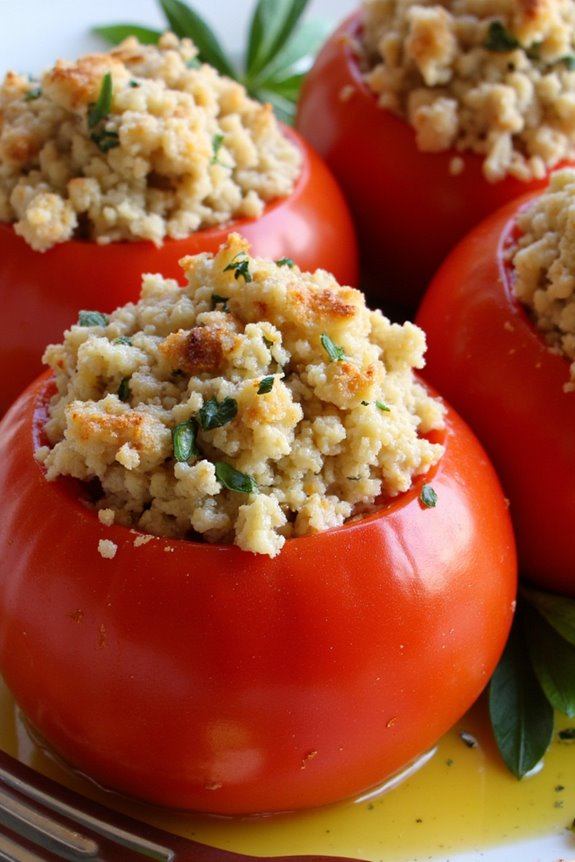 savory stuffed tomatoes recipe