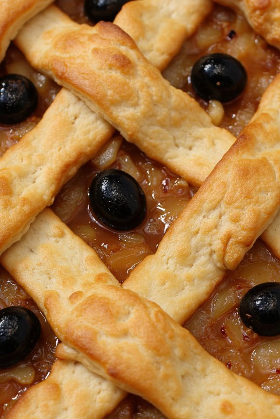 savory tart with caramelized onions