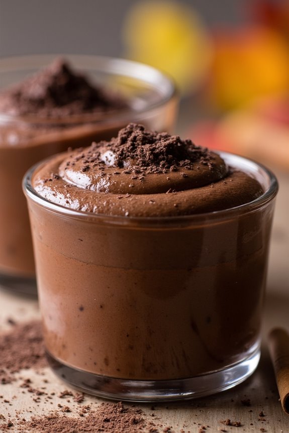 spiced chocolate mousse delight