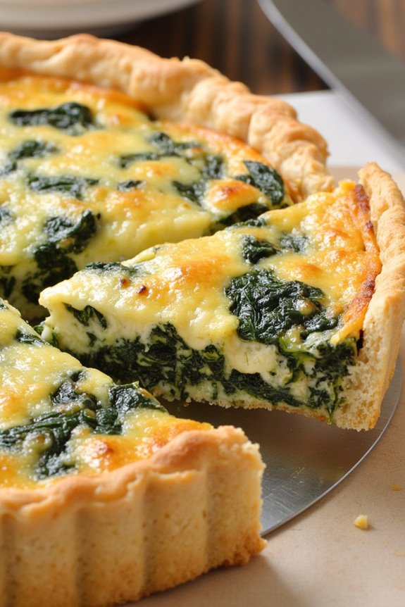 spinach gruy re quiche recipe