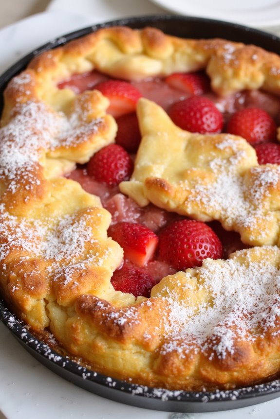 strawberry custard dessert recipe