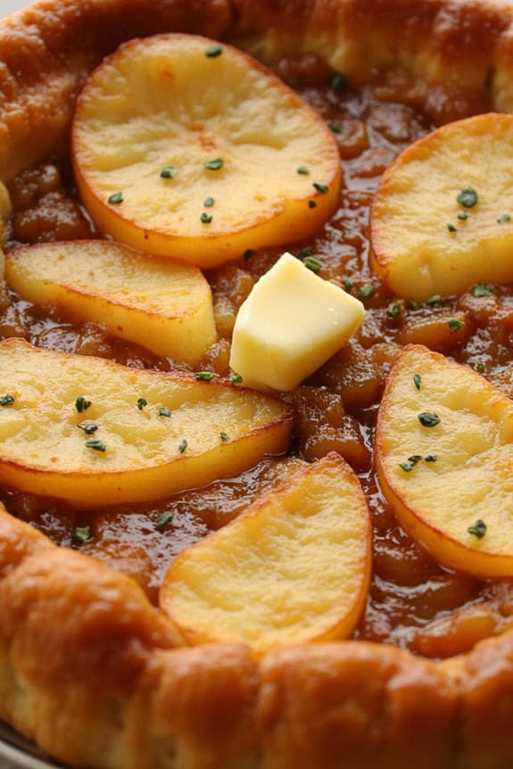 sweet and savory tart