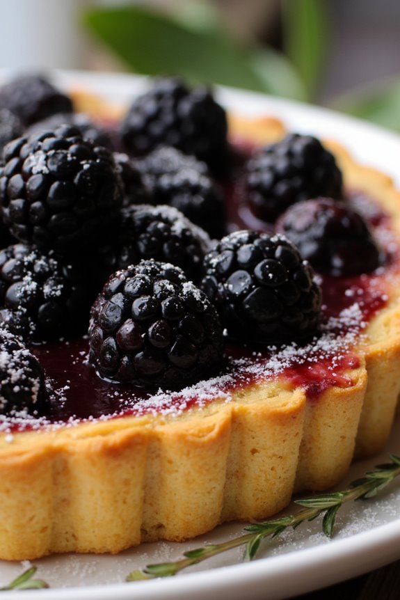 sweet and savory tart