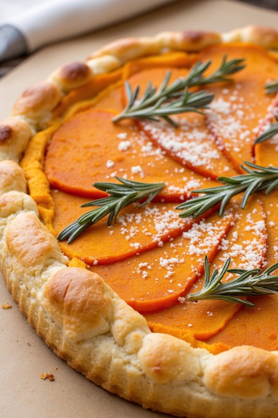 sweet potato rosemary tart recipe
