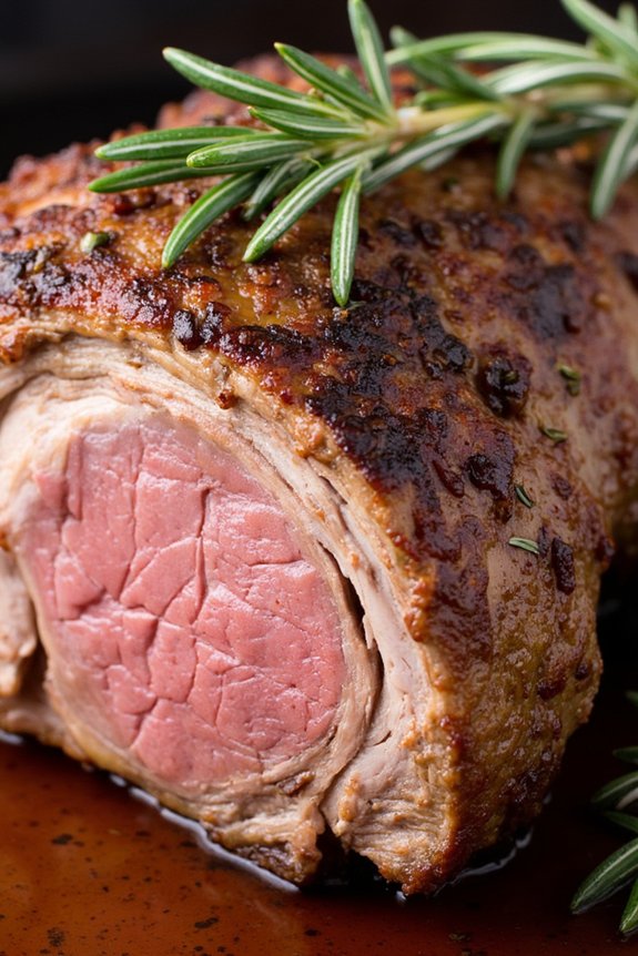 timeless rosemary infused lamb roast