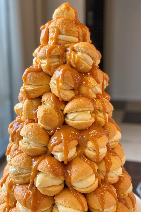towering french pastry delight