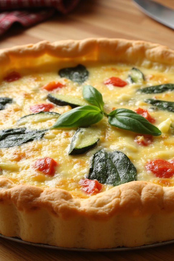 vegetable quiche lorraine recipe