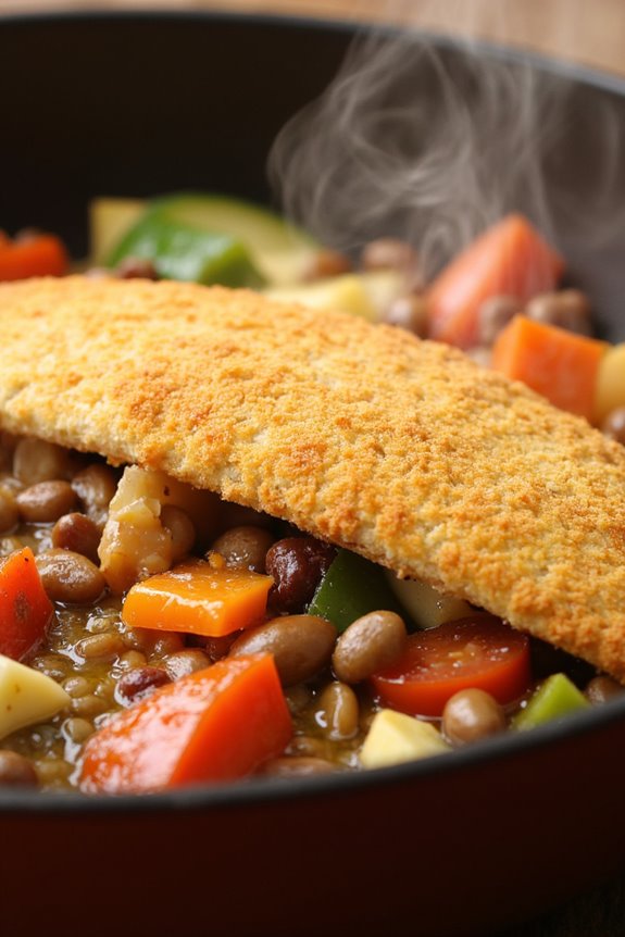 vegetarian lentil cassoulet recipe