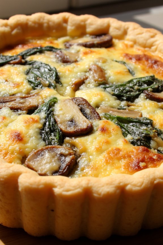 vegetarian quiche lorraine recipe