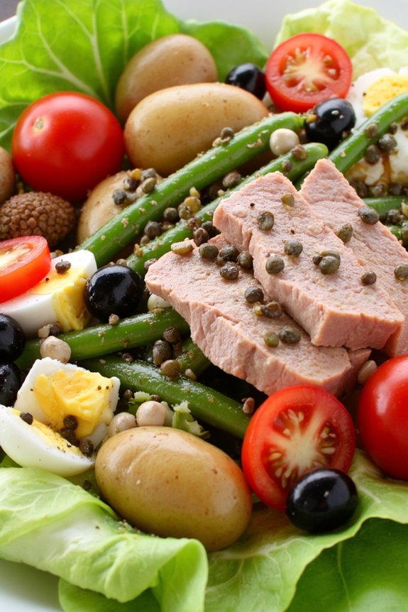 vibrant mediterranean vegetable salad