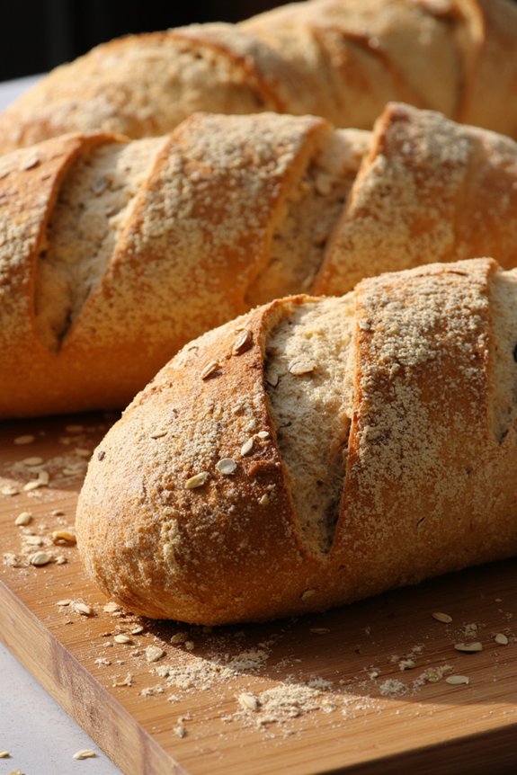 wholesome multigrain baguette recipe
