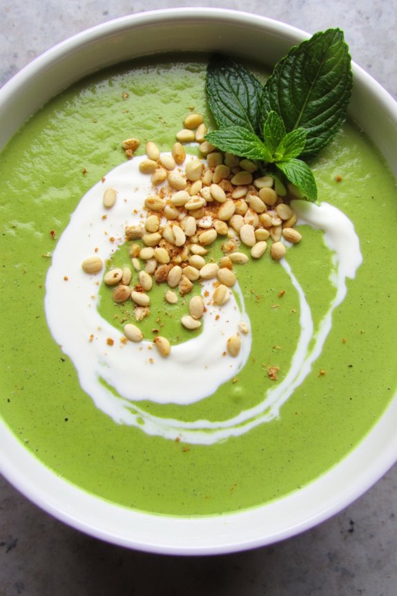 zucchini mint soup recipe
